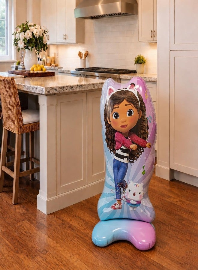 Procos - 40 inch Gabby Dollhouse Standing Air Filled Foil Balloon - Image 2