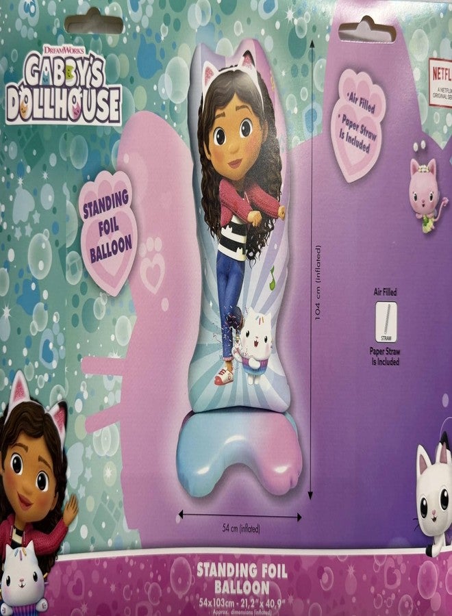 Procos - 40 inch Gabby Dollhouse Standing Air Filled Foil Balloon - Image 3