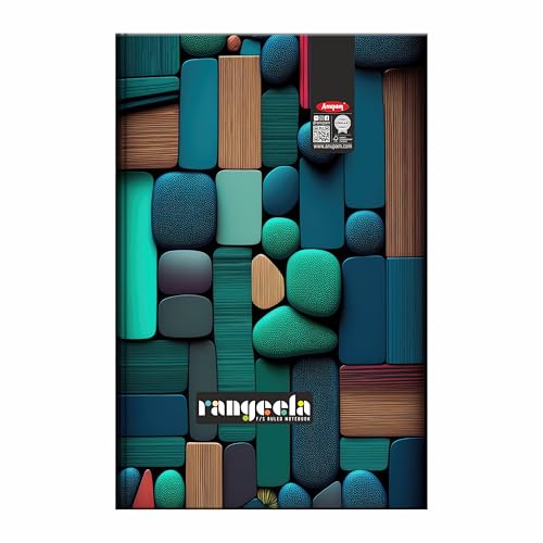 Anupam Rangeela Notebook - Hard Cover Long Book - Size 34 cm x 21 cm - Single Line - 70 GSM Paper - 144 Pages - for Students, Shops, Office, Warehouse and Factory use - Image 1