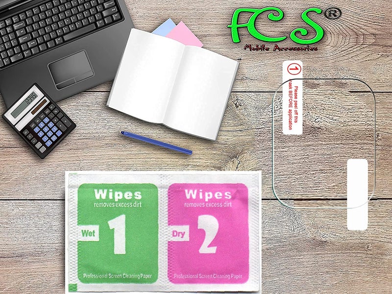 FCS smartwatch screen guard for Noise ColorFit NAV | Pack of 3 | Edge to Edge Coverage | Ultrathin 0.125mm 9H anti shock flexible Watch screen protector TPU membrane - Image 3