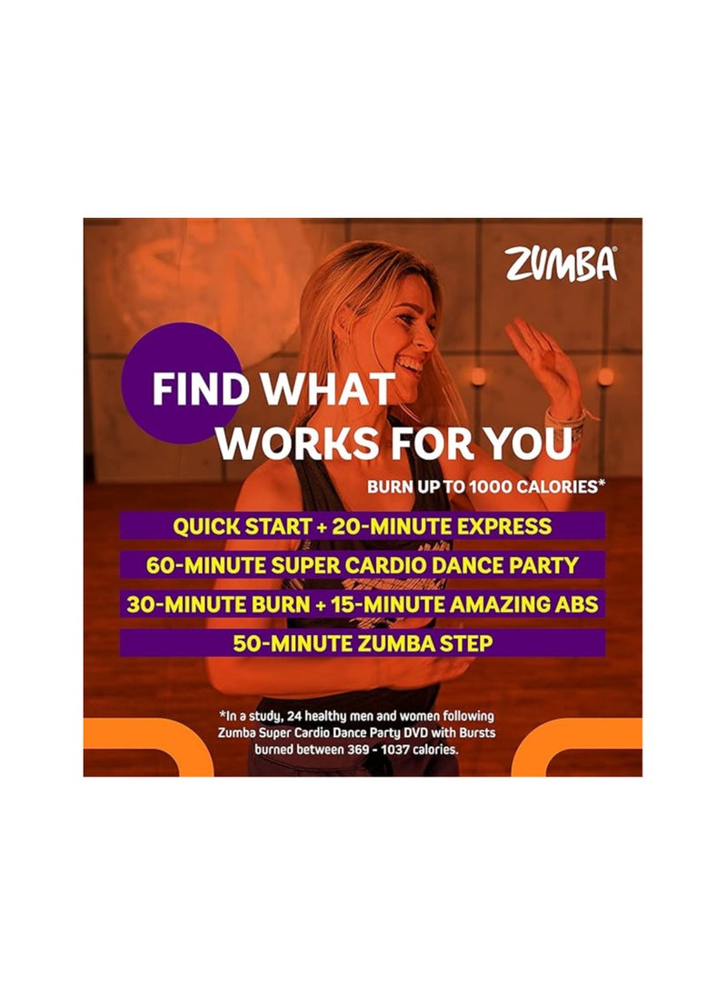 Zumba - Zumba Incredible Results Weight Loss Dance Workout DVD System - Image 1