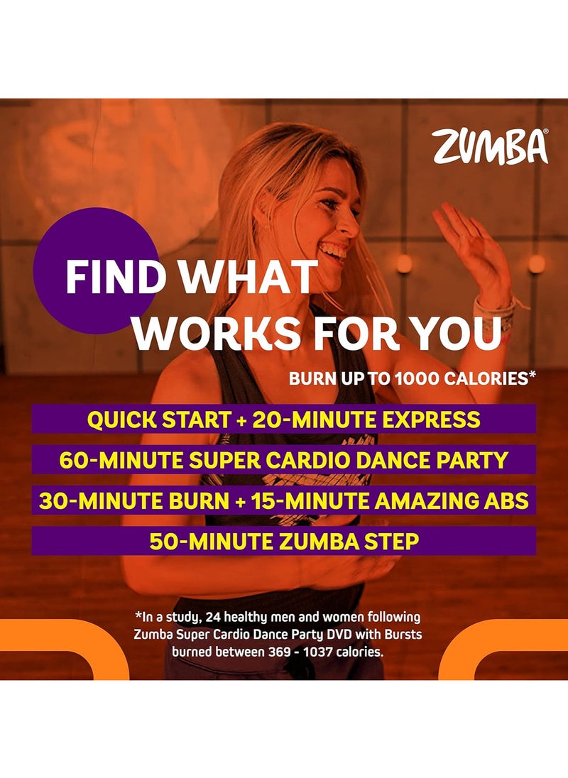 Zumba - Zumba Incredible Results Weight Loss Dance Workout DVD System - Image 1