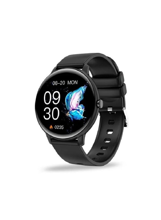 أولون ساعة Aolon GTR Mini الذكية للرجال والنساء بشاشة IPS HD مقاس 1.39 بوصة مع مكالمات بلوتوث ومراقبة معدل ضربات القلب و115 وضع رياضي ومقاومة للماء IP67 ومتوافقة مع أندرويد وiOS - Image 1