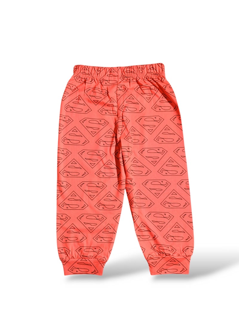 SUPERMAN SUPERMAN - ‬‪BOYS SHORT SLEEVE PAJAMA SET‬  - Image 3