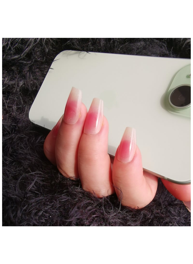 Binzo Beauty - Binzo Beauty Press On Handmade Nails, 10pcs,Nails Art , Acrylic Nails, False Nails，Natually Nails - Image 1