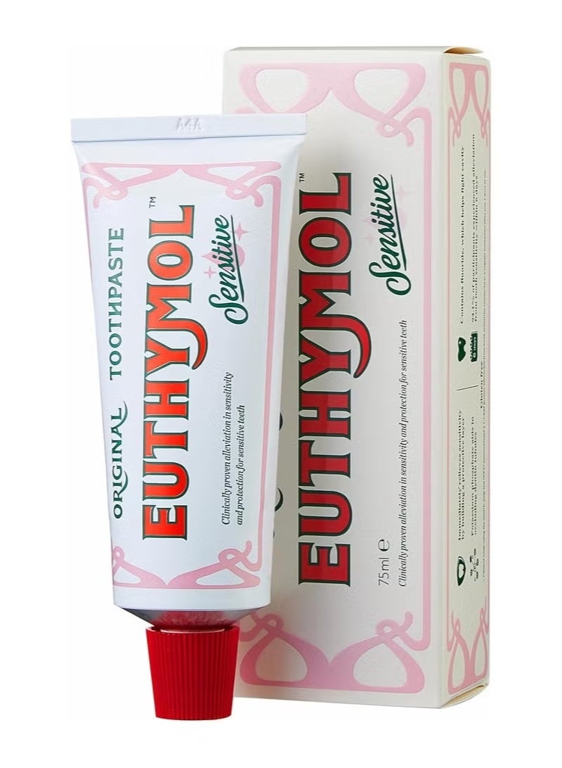 Euthymol Sensitive Toothpaste - 75ml - Image 1