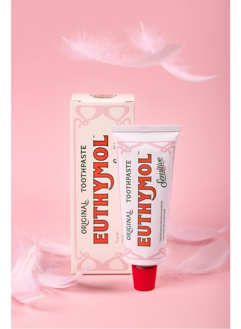 Euthymol Sensitive Toothpaste - 75ml - Image 2