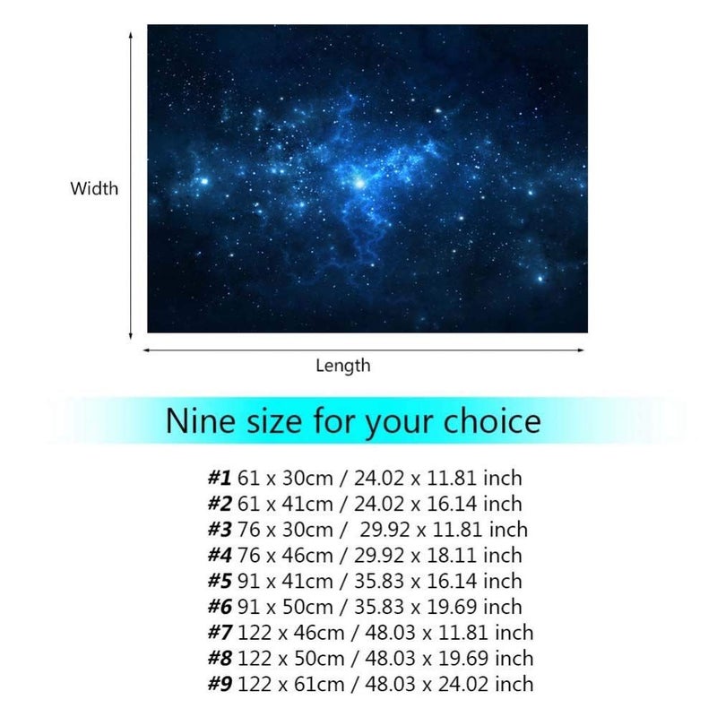 Self Adhesive Star Dust Aquarium Background Paper Fish Tank Decoration 76 x 30cm - Image 4