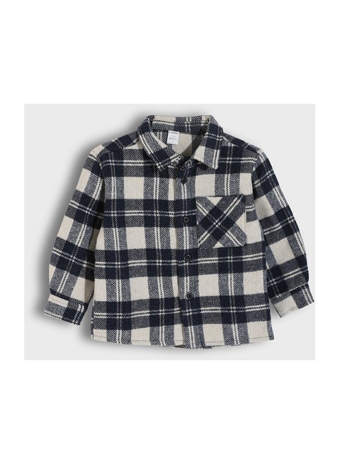 Plaid Boys' Flannel Shirt
