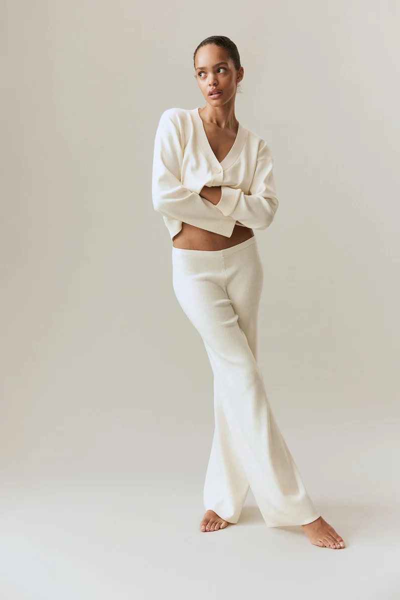 H&M Fine-knit trousers