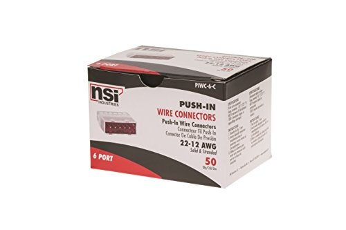 NSI موصل الأسلاك سهل التواء من NSi Industries, LLC، 4 أسلاك، شفاف (علبة من 75) - PIWC-4-C - Image 2