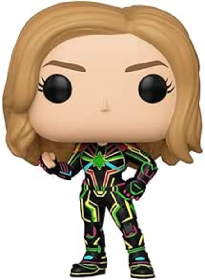 Funko Pop! Super Heroes : Marvel Captain Marvel W/Neon Suit