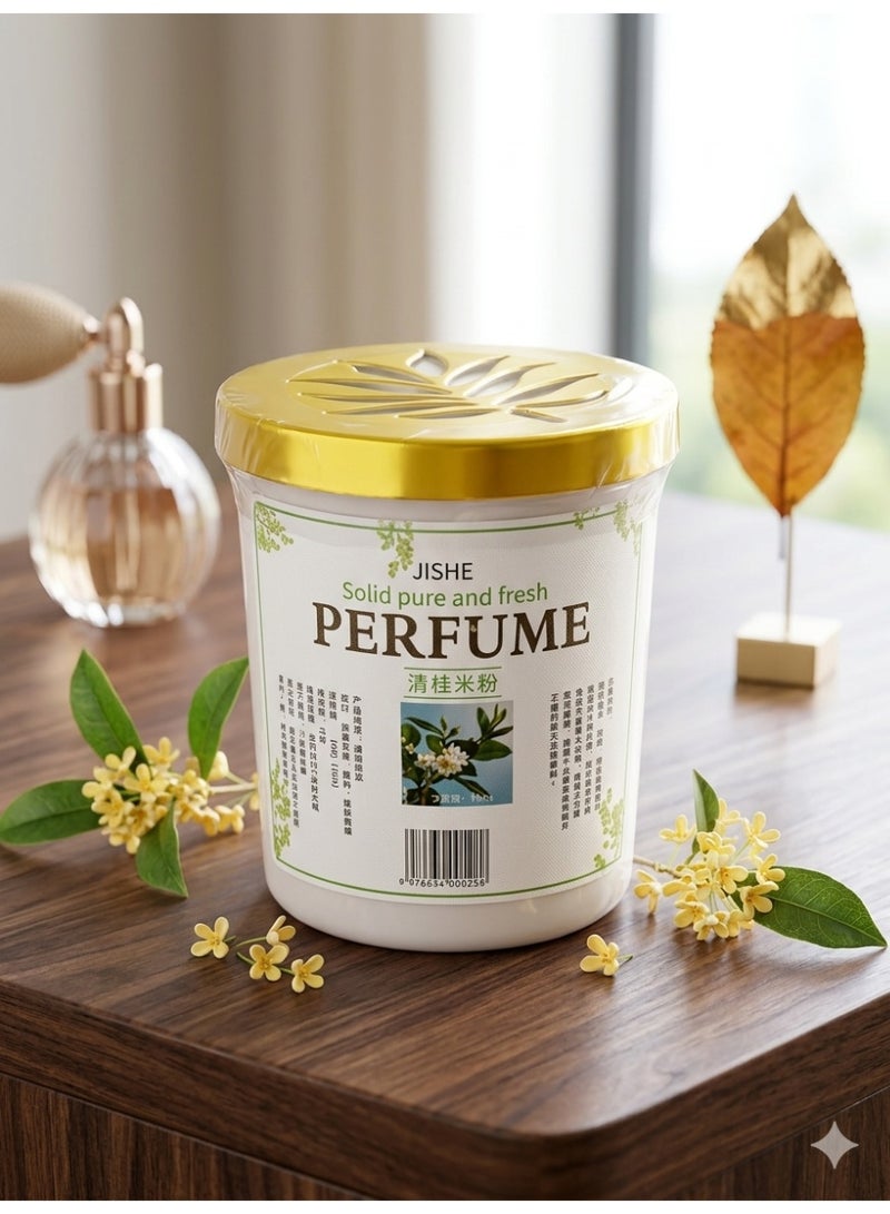 معطر جو صلب برائحة الياسمين يدوم طويلاً، مناسب للاستخدام في السيارة والمنزل