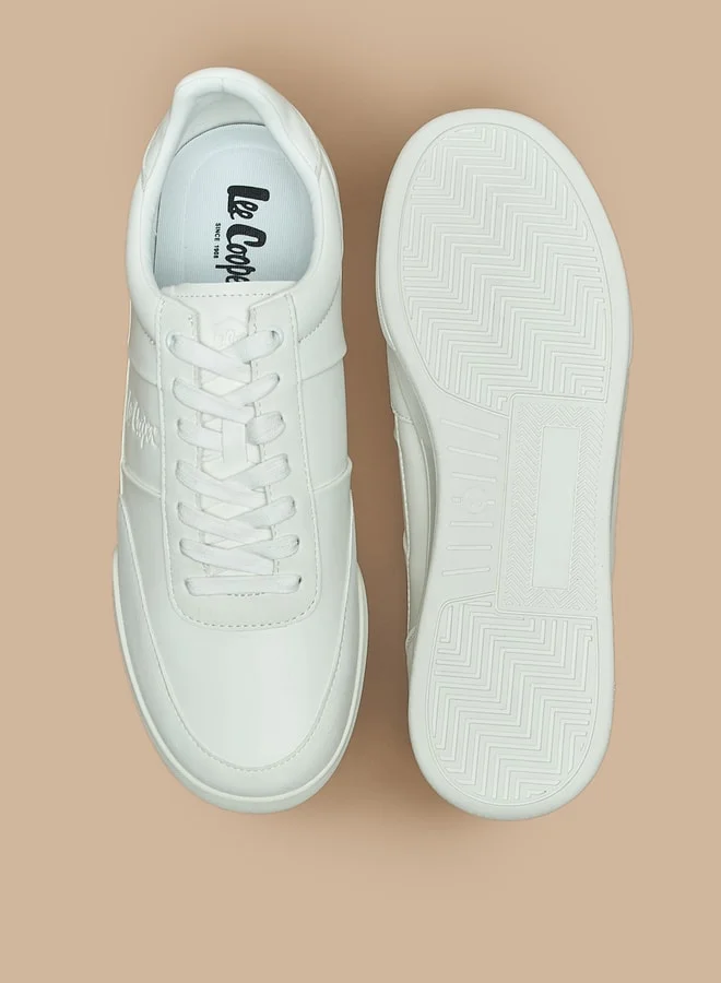لي كوبر Men's Lace-Up Low Ankle Sneakers