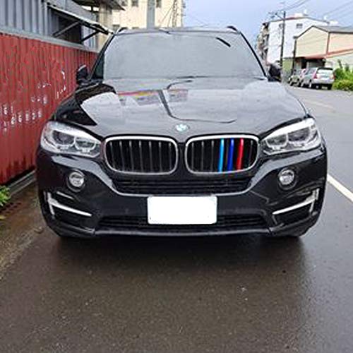 Lanyun Grille Insert Trims Decorate Compatible with bmw 2014-2018 X5 F15 or 2015-2017 F16 series grill 7-Beam accessories - Image 5