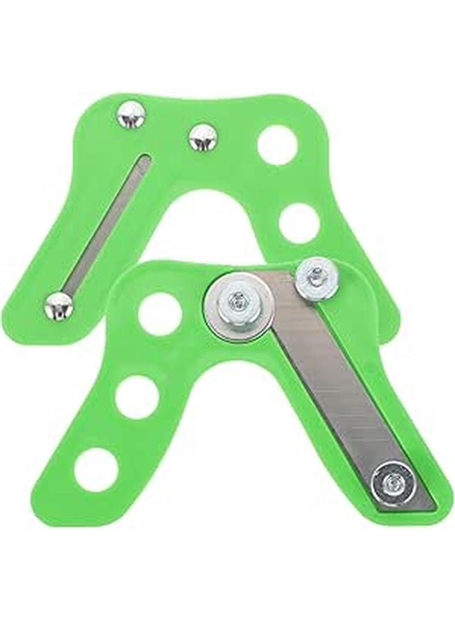 Adjustable Wood Planer Hand Plane 2Pcs Set with Curved and Square Edges for Woodworking - Image 1