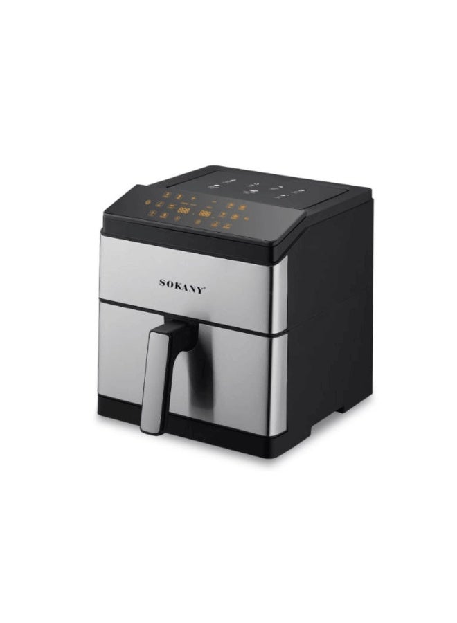 سوكاني اير فراير سوكاني 9.5 لتر 2200 وات مكانية التحكم في درجات الحرارة  إمكانية التحكم عن طريق اللمس  مجهزة بـ 12 برنامج متنوع للطهي - Image 1