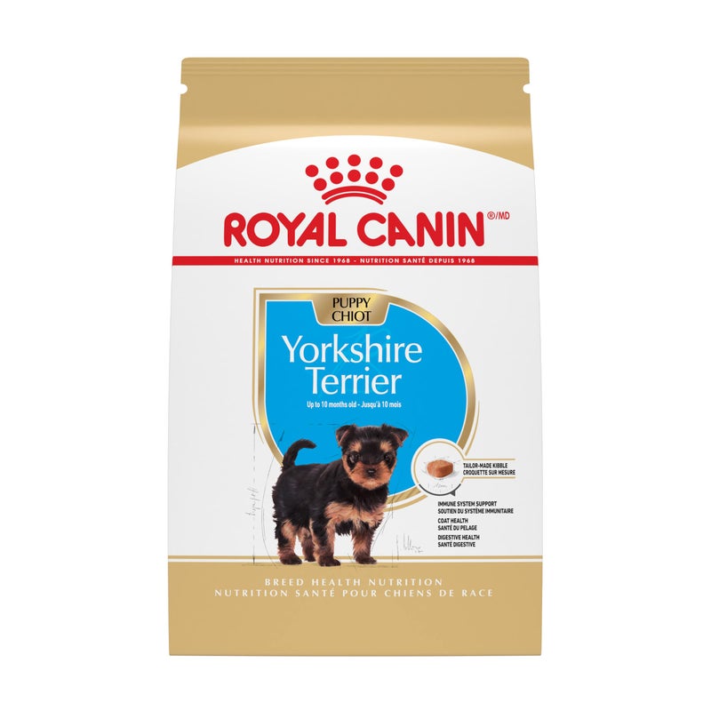 Royal Canin Breed Health Nutrition Yorkshire Terrier Puppy Dry Dog Food, 2.5 lb Bag - Image 1