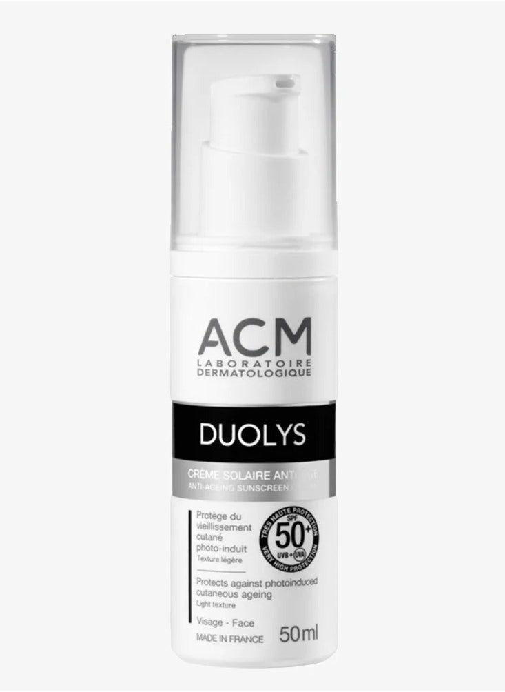ACM Duolys Anti Ageing Sunscreen Cream SPF50+ 50ml  - Image 1