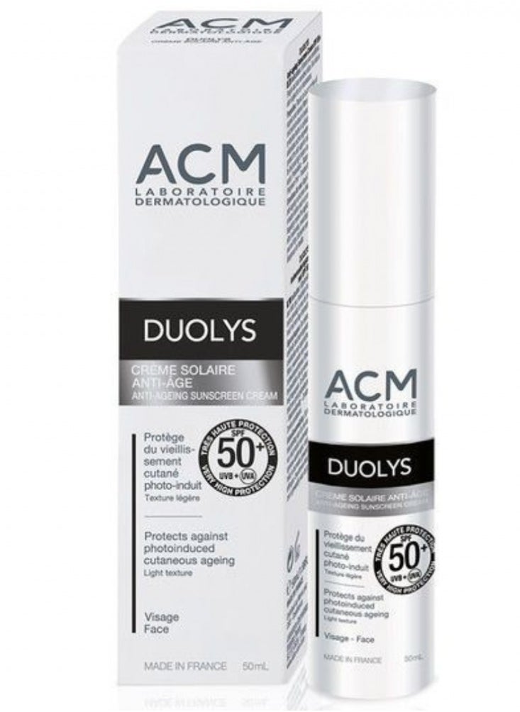 ACM Duolys Anti Ageing Sunscreen Cream SPF50+ 50ml  - Image 2