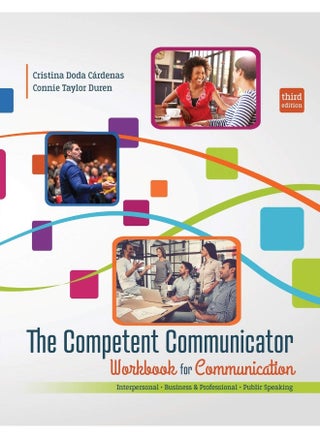 The Competent Communicator Workbook for Communication: Interpersonal, Business and Professional, Public Speaking - pzsku/Z73C96BC93568C60B4384Z/45/1748329019/7beb6dd7-c4eb-420b-9783-f1fe1ded3411