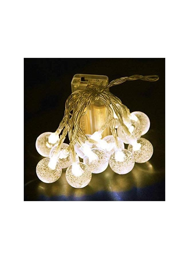 The Bros Indoor String Lights, 20 LED Fairy Light for Teepee Tents, Decorative Ball String Light for Bedroom,Christmas, Patio,Garden,Wedding,Xmas Party  - Image 3