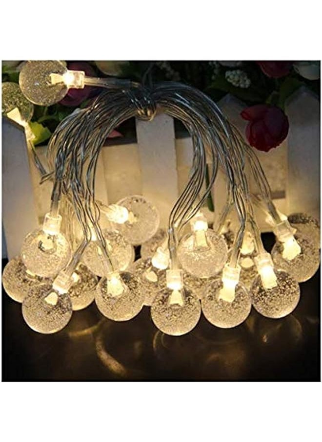 The Bros Indoor String Lights, 20 LED Fairy Light for Teepee Tents, Decorative Ball String Light for Bedroom,Christmas, Patio,Garden,Wedding,Xmas Party  - Image 1