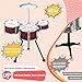 CHADRIGIVS Upgraded Toddler Drum Set with Lights Kids Jazz Drum Kit Musical Instrument Toys for Toddler 35 Boys Girls Christmas Birthday Gift - Image 3
