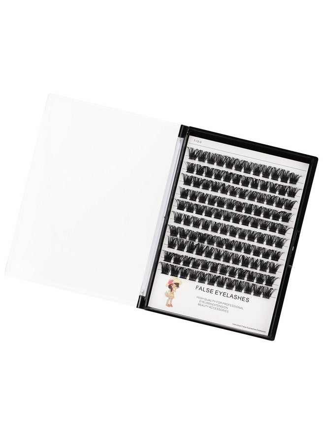 Vayator 8 10 12 14Mm Mixed/10 12 14 16Mm Mixed/14 16 18 20Mm Mixed Professional Makeup Individual Cluster Eyelashes Grafting Fake False Eyelashes Eyelash Extension Individual Eyelash (Dd 10Mm)  - Image 4