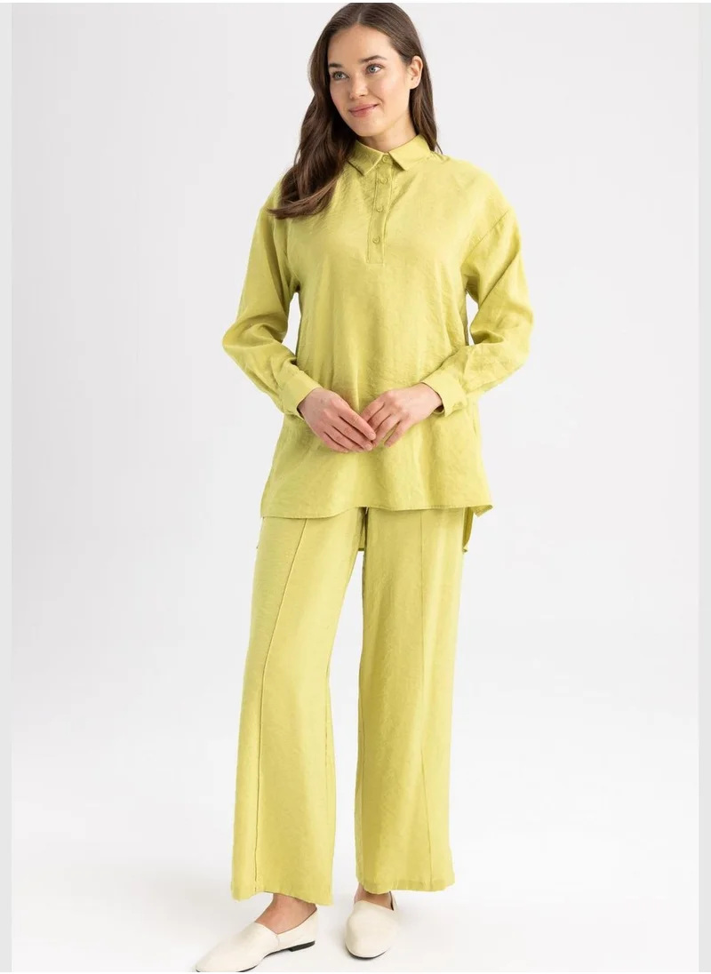DeFacto Woman Palazzo Woven Trousers