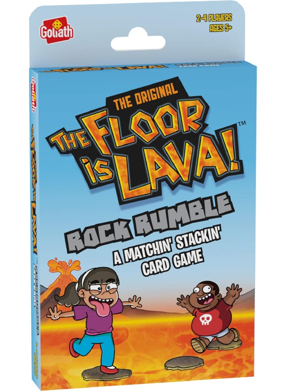 Goliath Goliath The Original The Floor is Lava Rock Rumble Card Game  Matching Stacking Card Game 24 Players Ages 5 and Up  - Image 3