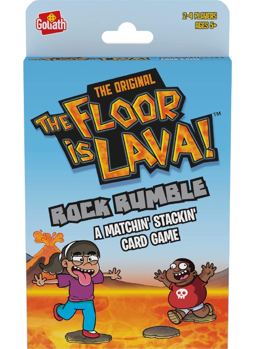 Goliath Goliath The Original The Floor is Lava Rock Rumble Card Game  Matching Stacking Card Game 24 Players Ages 5 and Up  - Image 1