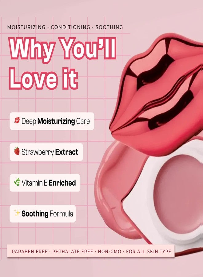 Sundae Glow مرطب شفاه صنداي جلو بالفراولة مع فيتامين هـ - مُختَبَر من قِبَل أطباء الجلدية، عناية كورية بالبشرة - يرطب وينعم ويلطف الشفاه الجافة لراحة يومية - نباتي، منتجات تجميل نظيفة، لم يُجرَّب على الحيوانات - عبوة واحدة - Image 3