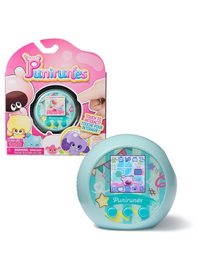 Punirunes Punirunes, Interactive Digital Toy with 55 Squishy Characters Inside, Reacts to Touch, Color Display, Kids Toys for Ages 5 and up - Image 1