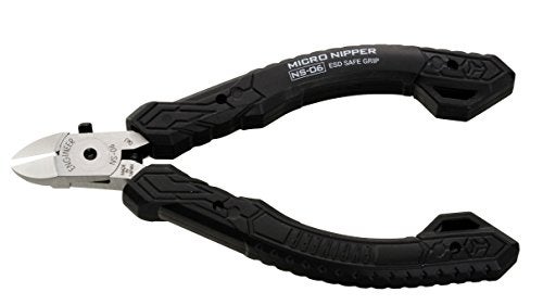 Engineer قاطع جانبي دقيق ENGINEER NS-06، مقصات دقيقة، درجة احترافية، آمن ضد الكهرباء الساكنة مع فكوك من الصلب الكربوني المعالج مثالي للعمل على لوحات الدوائر المطبوعة - Image 2