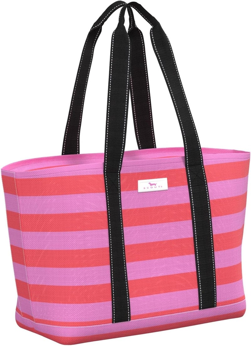 SCOUT SCOUT Joyride  Large Sandproof Beach Bag For Women  Durable Mesh Woven Beach Tote Pool Bag  Fabric Lets Sand Escape - Image 1