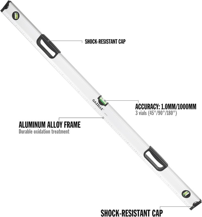 Gazelle Gazelle 48 In. Aluminium Box Level - Image 3