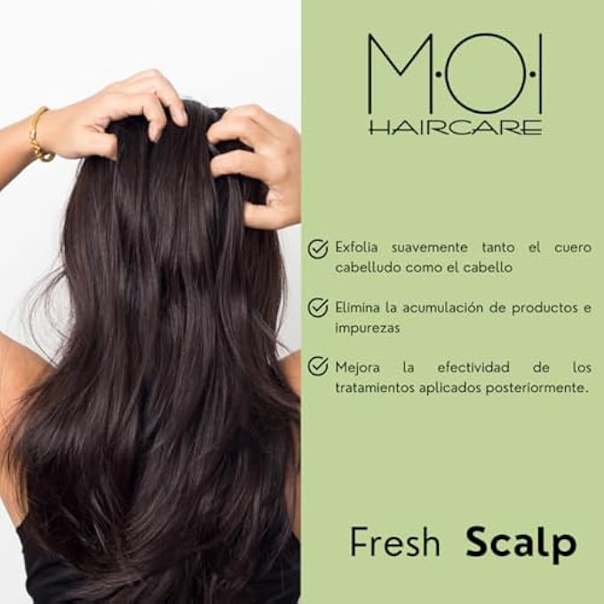 MOI HAIRCARE FRESH SCALP SHAMPOO WITH JOJOBA BEADS 250ML - Image 3