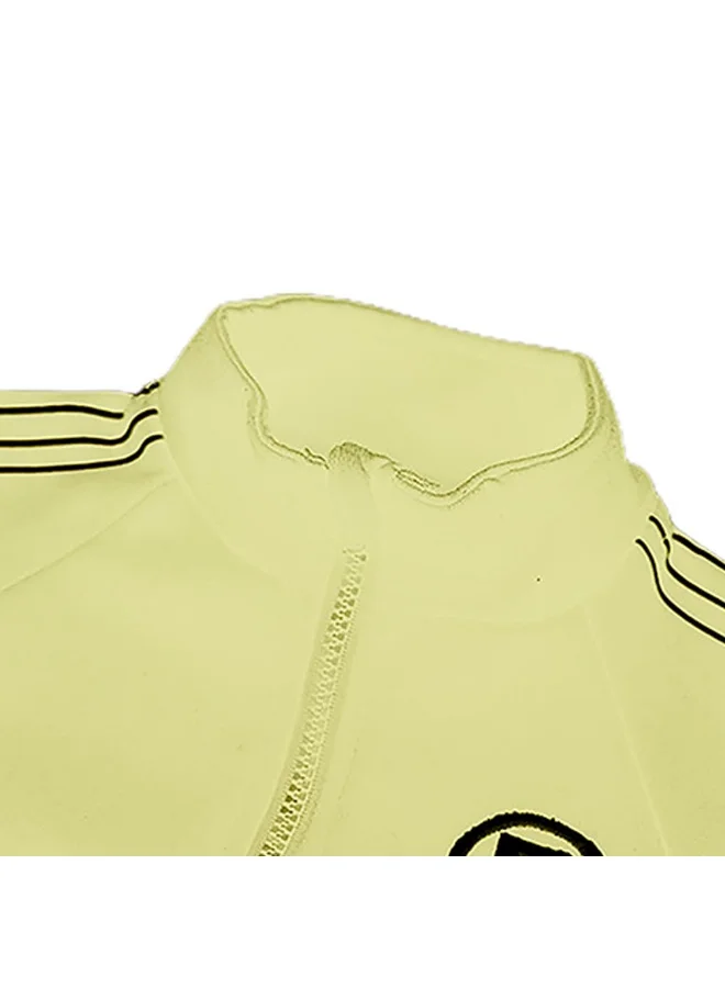 LITTLE SURPRISE BOX Light Green Letter B Monogram 3 Pcs Track Suit Set For Toddlers And Kids