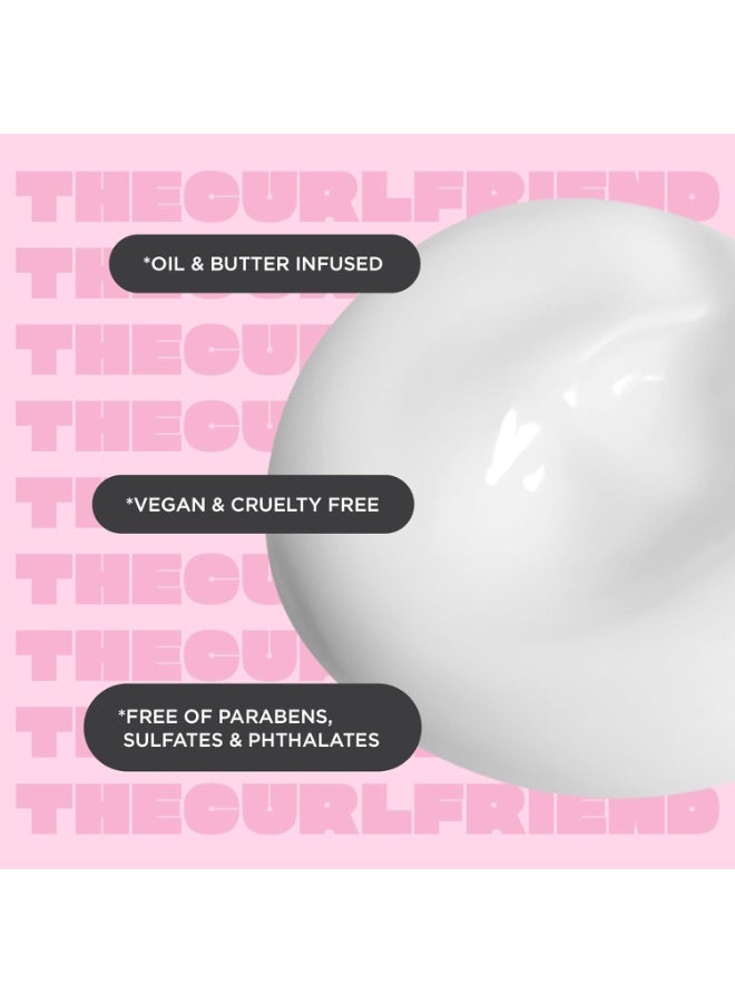 Cake Beauty كريم تحديد تجعيد الشعر من Cake Beauty Curl Friend - منتج تصفيف الشعر المجعد Bounce ومضاد للتجعد وواقي من الحرارة لفك تشابك الشعر - خالٍ من القسوة ونباتي - Image 5