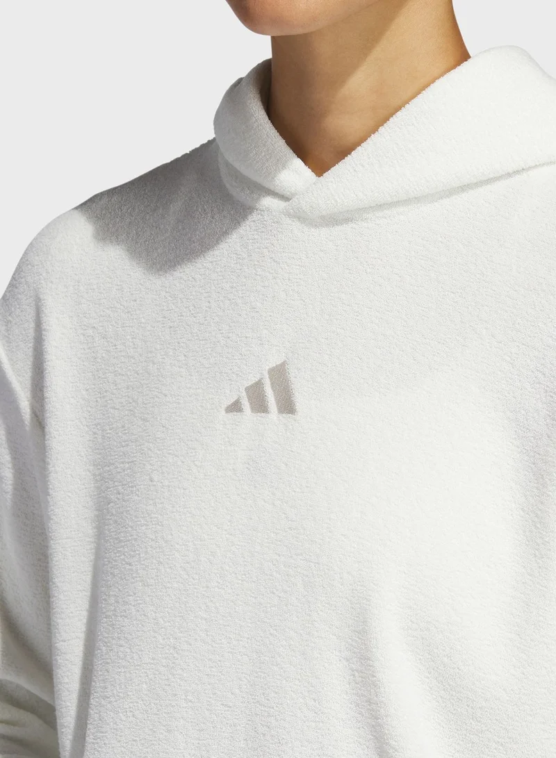 adidas Originals Select Cropped Hoodie