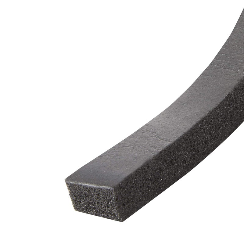 Frost King P Self-Stick Rubber Foam Weatherseal, 1" W, 5/16" T, 10 ft L, Black - Image 4