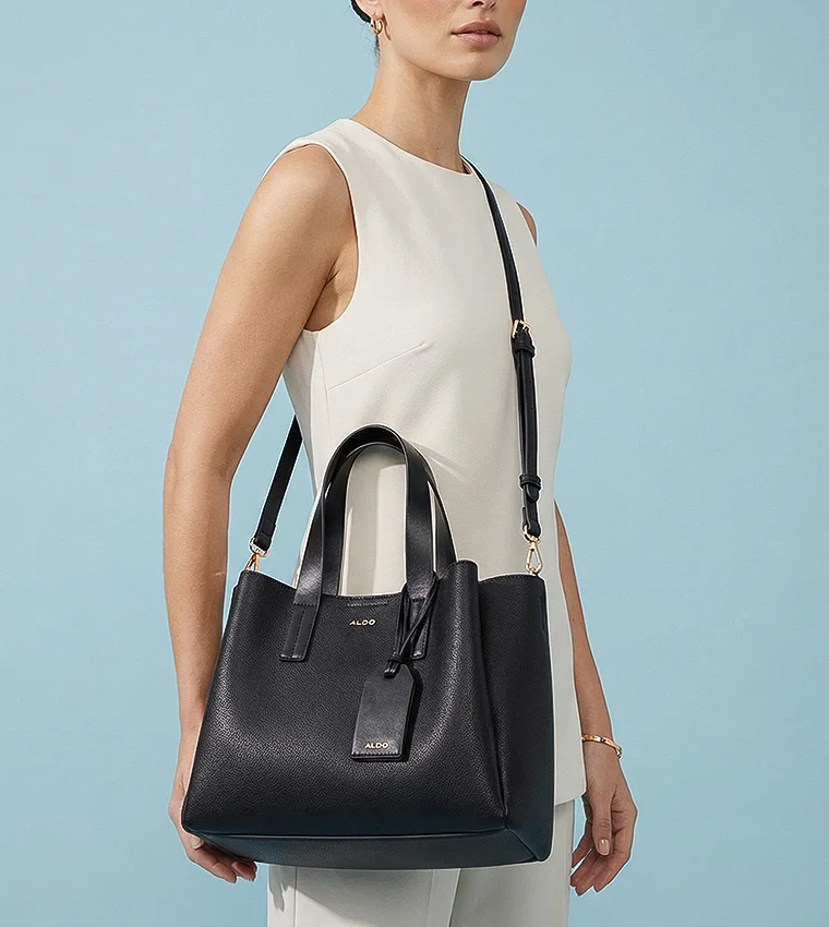 الدو AKILAH Textured Satchel Bag