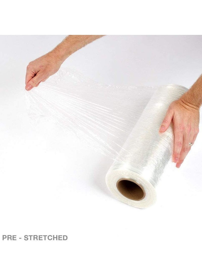 Generic - 3 Piece Stretch Wrapping Film 3 Kg Roll Clear 50 Cm Length - Image 1