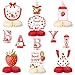ANGOLIO Strawberry Baby Shower Decorations Honeycomb Centerpieces Spring Easter Gifts 12PCS Berry Sweet Gender Reveal Party Decor Newborn Table Decorations Birthday Favors Sweet Baby Is On The Way - Image 2