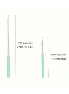 LANGMANNI 1pc Fashionable Stainless Steel Bracelet and Necklace Hook Tool - Wrist Fastening Aid Accessory, No Battery Needed, Fragrance-Free, Easy Wear and Removal Jewelry Styling Helper  - Image 3