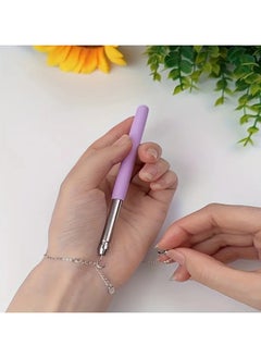 LANGMANNI 1pc Fashionable Stainless Steel Bracelet and Necklace Hook Tool - Wrist Fastening Aid Accessory, No Battery Needed, Fragrance-Free, Easy Wear and Removal Jewelry Styling Helper  - Image 4