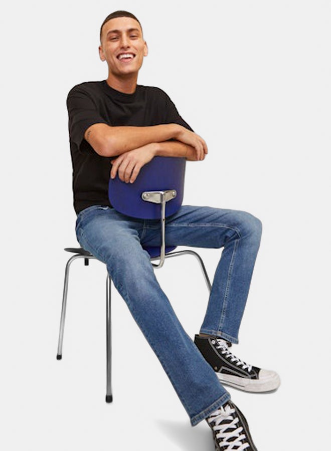 JACK & JONES Mens Glenn Original Jeans SQ 031 - Image 1