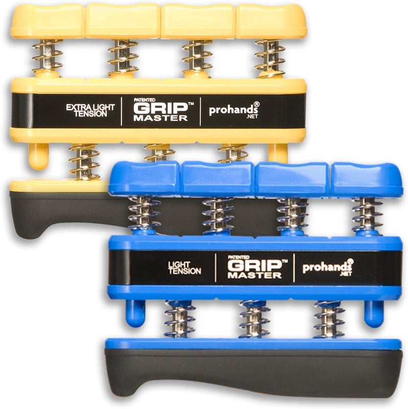 Prohands Gripmaster Hand Exerciser, Finger Exerciser (Hand Grip Strengthener), Spring-Loaded, Finger-Piston System, Isolate & Exercise Each Finger - Image 1
