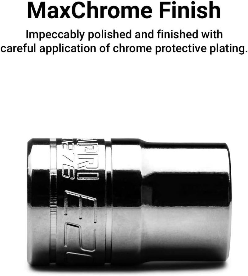 Capri Tools E8 External Star Socket, 1/4-Inch Drive - Image 1